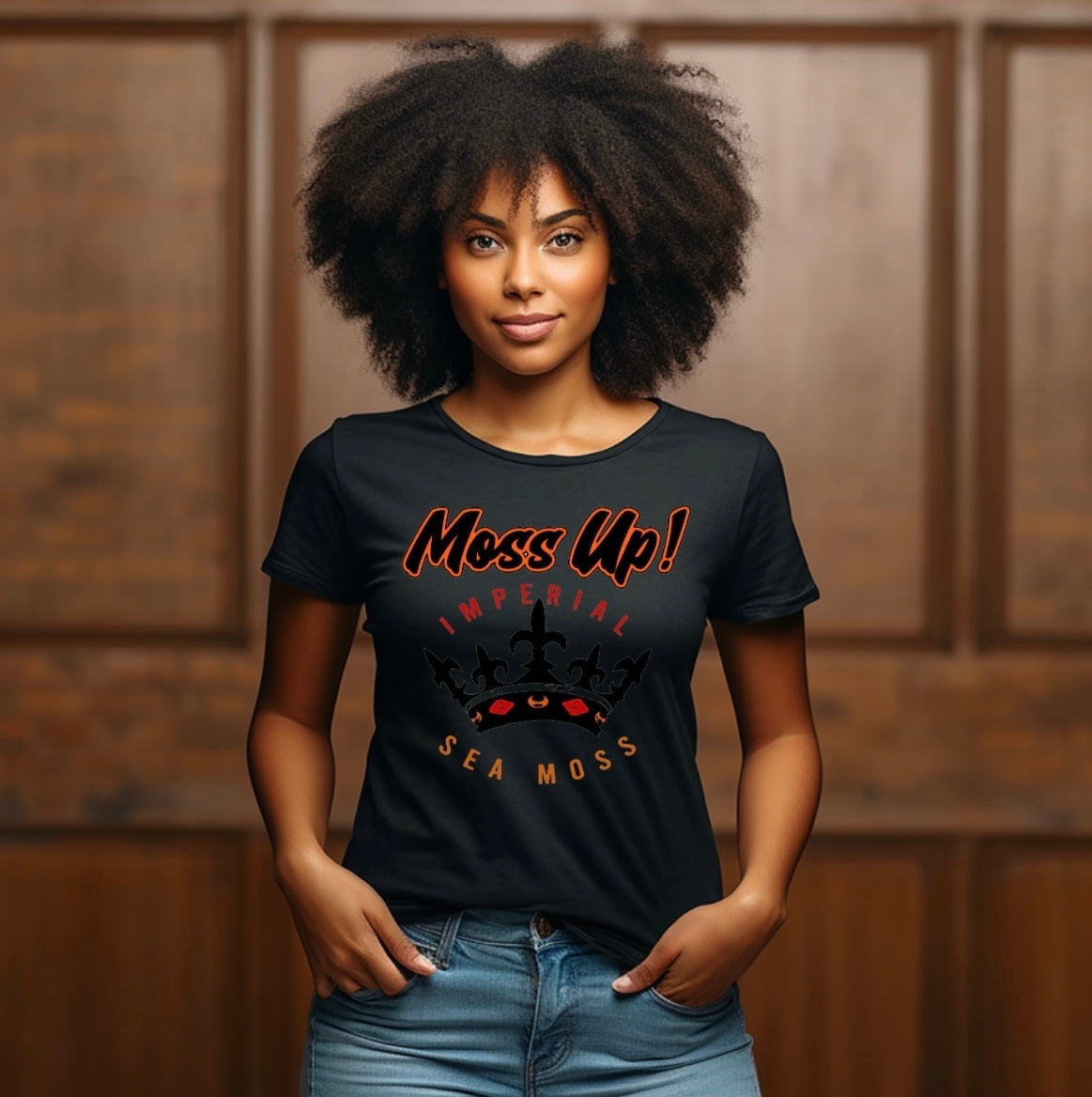 Moss Up! ( Imperial Seamoss π) T-Shirt