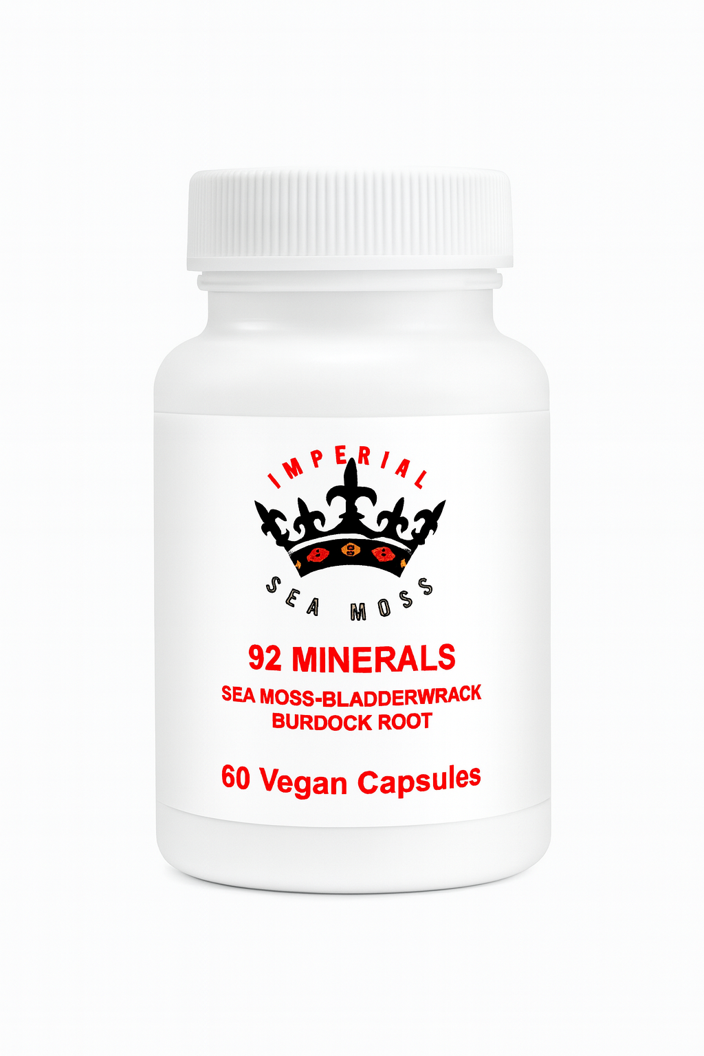 “ The Holistic Trinity” -                      92 Minerals Capsules - Sea Moss, Bladderwrack, Burdock Root