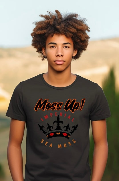 Moss Up! ( Imperial Seamoss 👑) T-Shirt